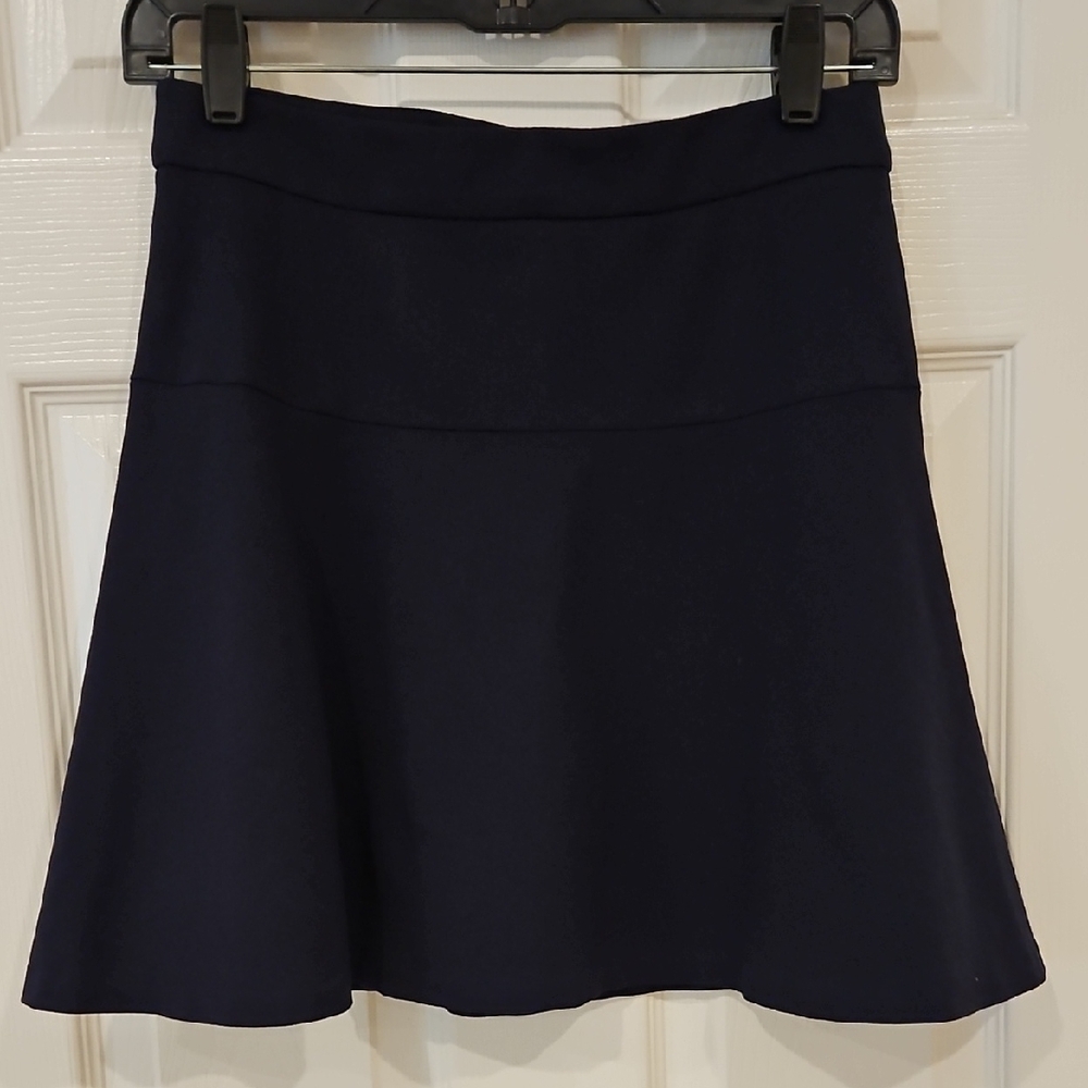 Banana Republic Navy Blue A-Line Skirt - Sz 2P